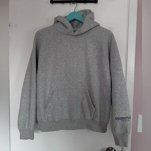 Essentials Fear of God Gray Hoodie